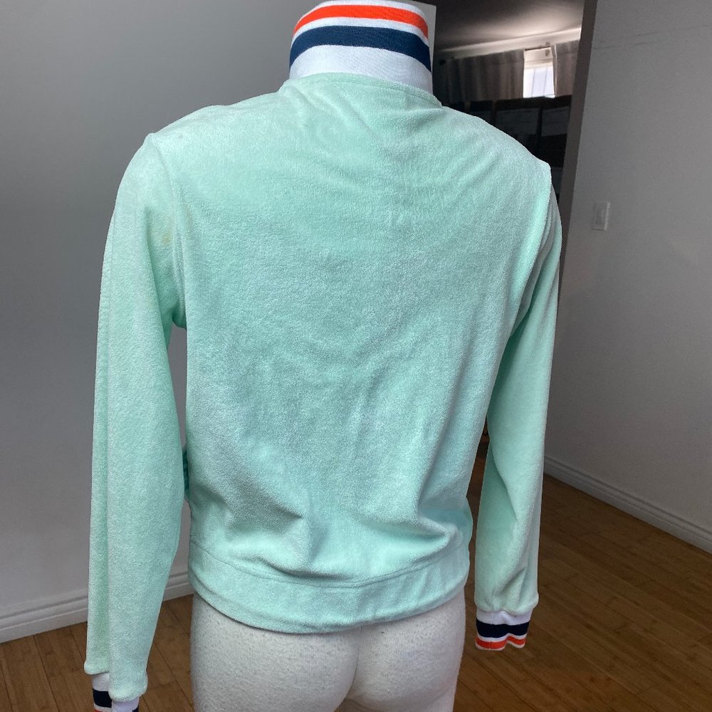 Turquoise zipper sweater from Nike size XS - Picture 4 of 5